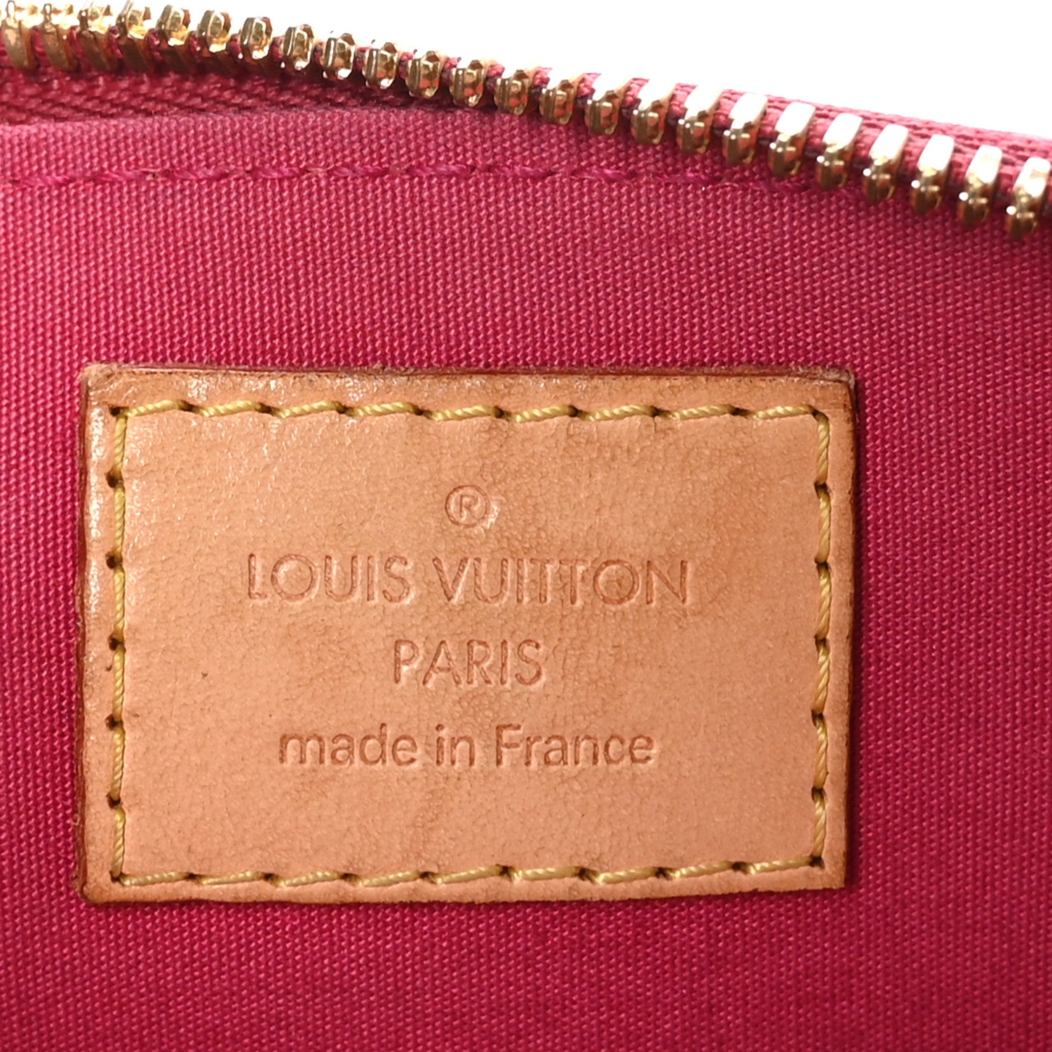Louis Vuitton Vernis Alma BB Pomme D'Amour 6 of 9