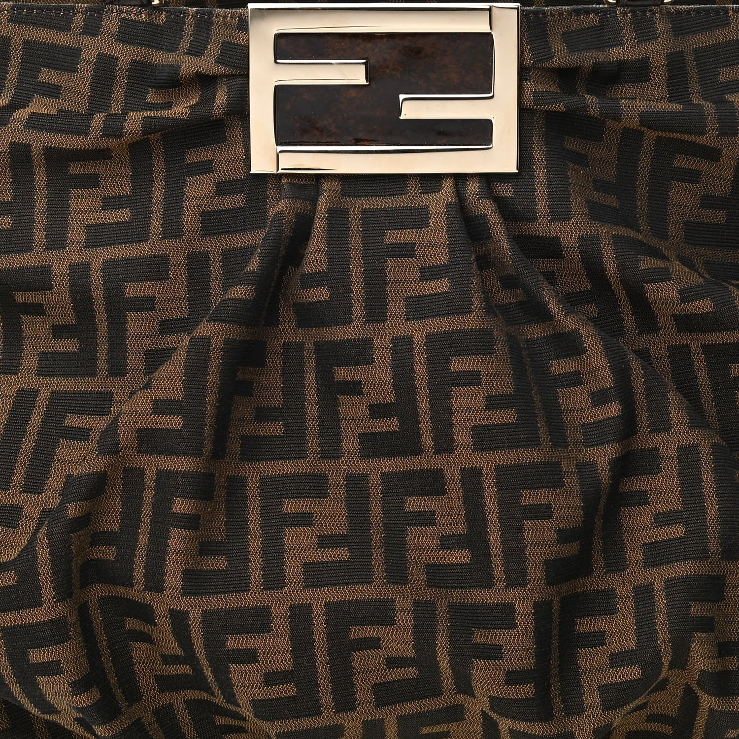 Fendi Zucca Mia Tote Tobacco 8 of 10