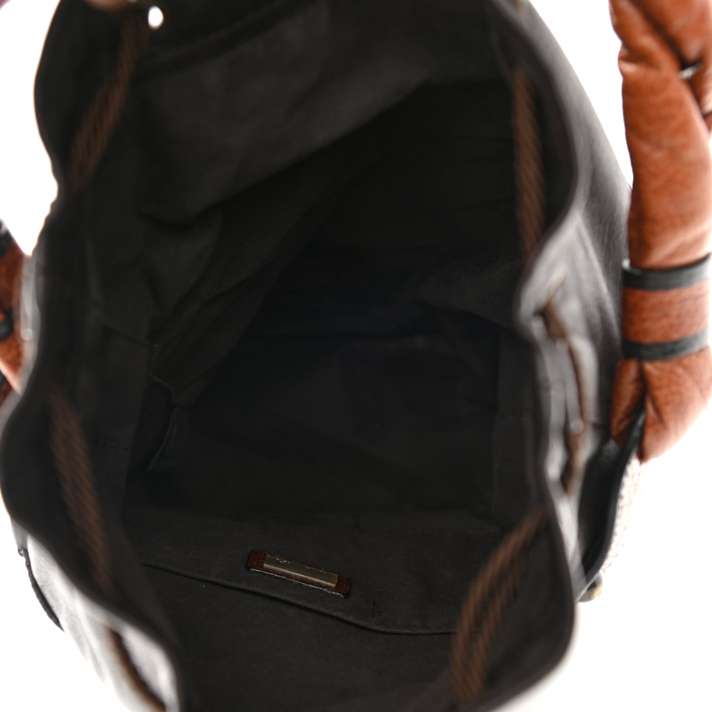 Zucca Small Palazzo Bucket Bag Tobacco
