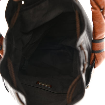 Fendi Zucca Small Palazzo Bucket Bag Tobacco 5 of 11