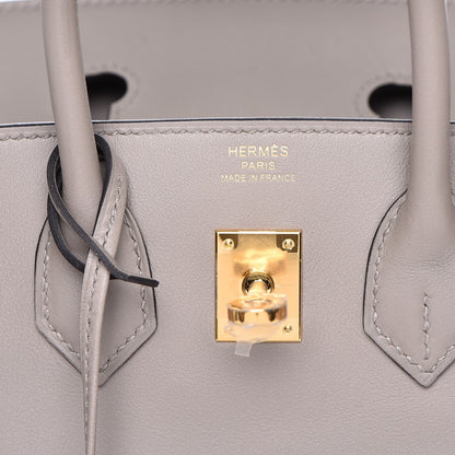 Hermes Swift Birkin 25 Gris Asphalte 23 of 27