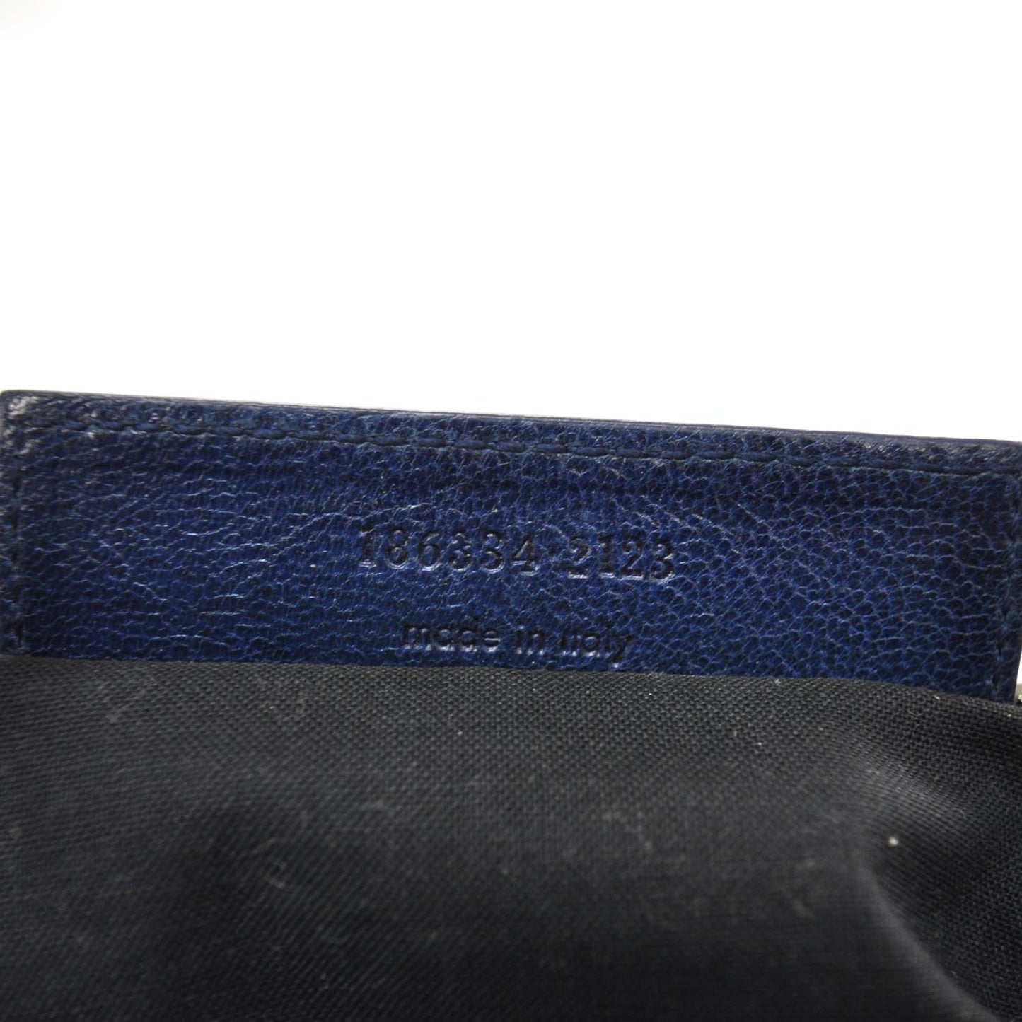 Leather Embossed Logo Satchel