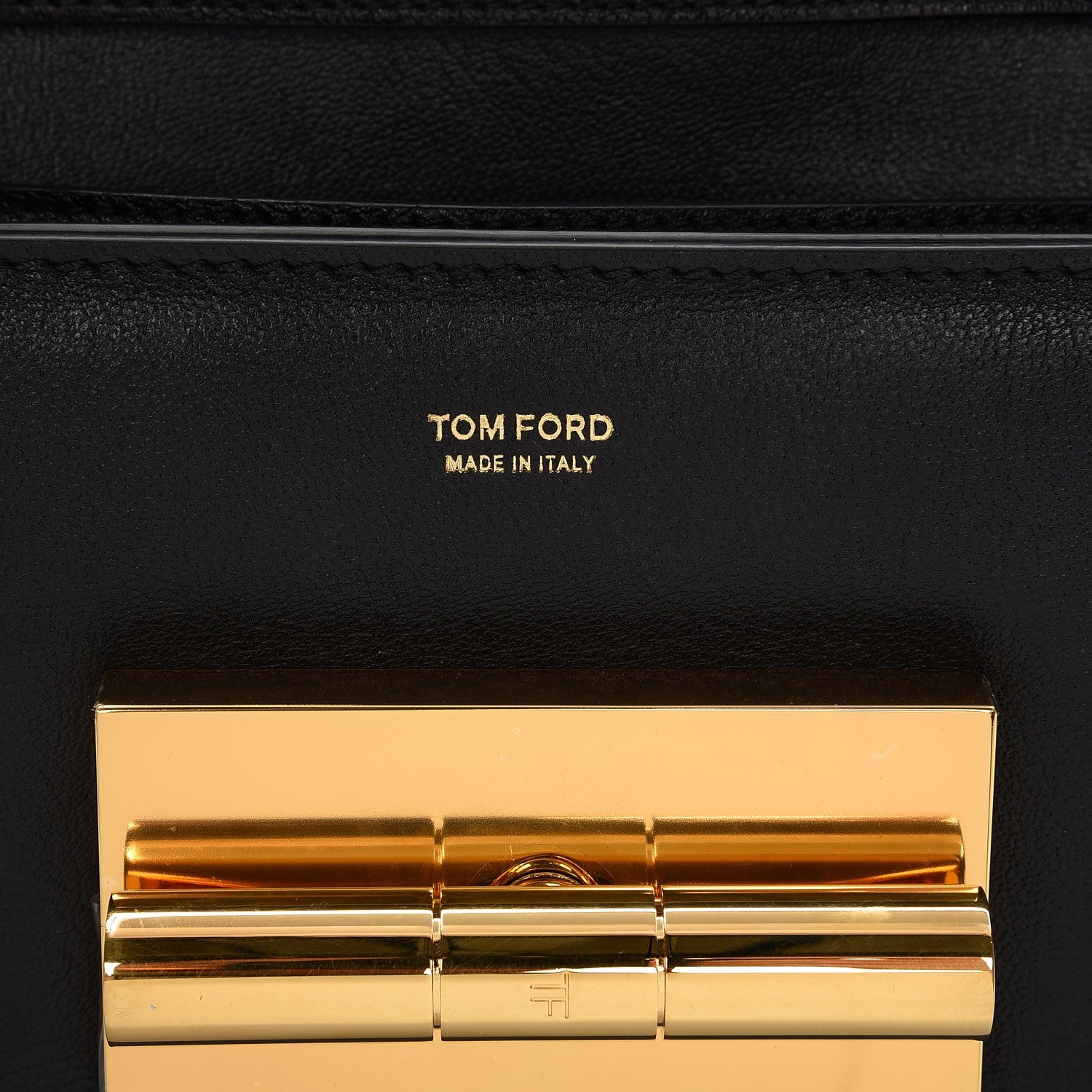 Tom Ford Calfskin Natalia Medium Bag Black 5 of 7