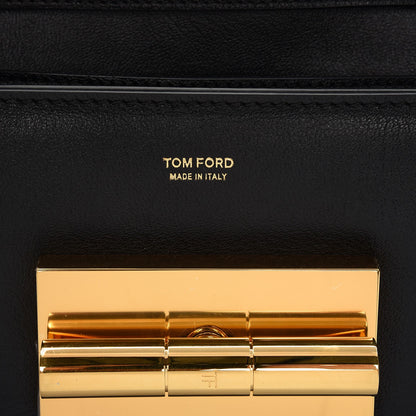 Tom Ford Calfskin Natalia Medium Bag Black 5 of 7