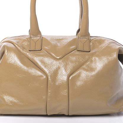 Saint Laurent Patent Small Easy Sac Camel 14 of 22