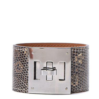 Hermes Lizard Kelly Dog Cuff Ombre 1 of 5