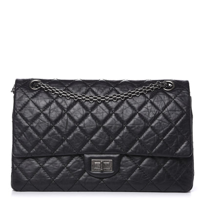 Chanel Aged Calfskin Quilted 2.55 Reissue 226 Flap Black 1 of 12