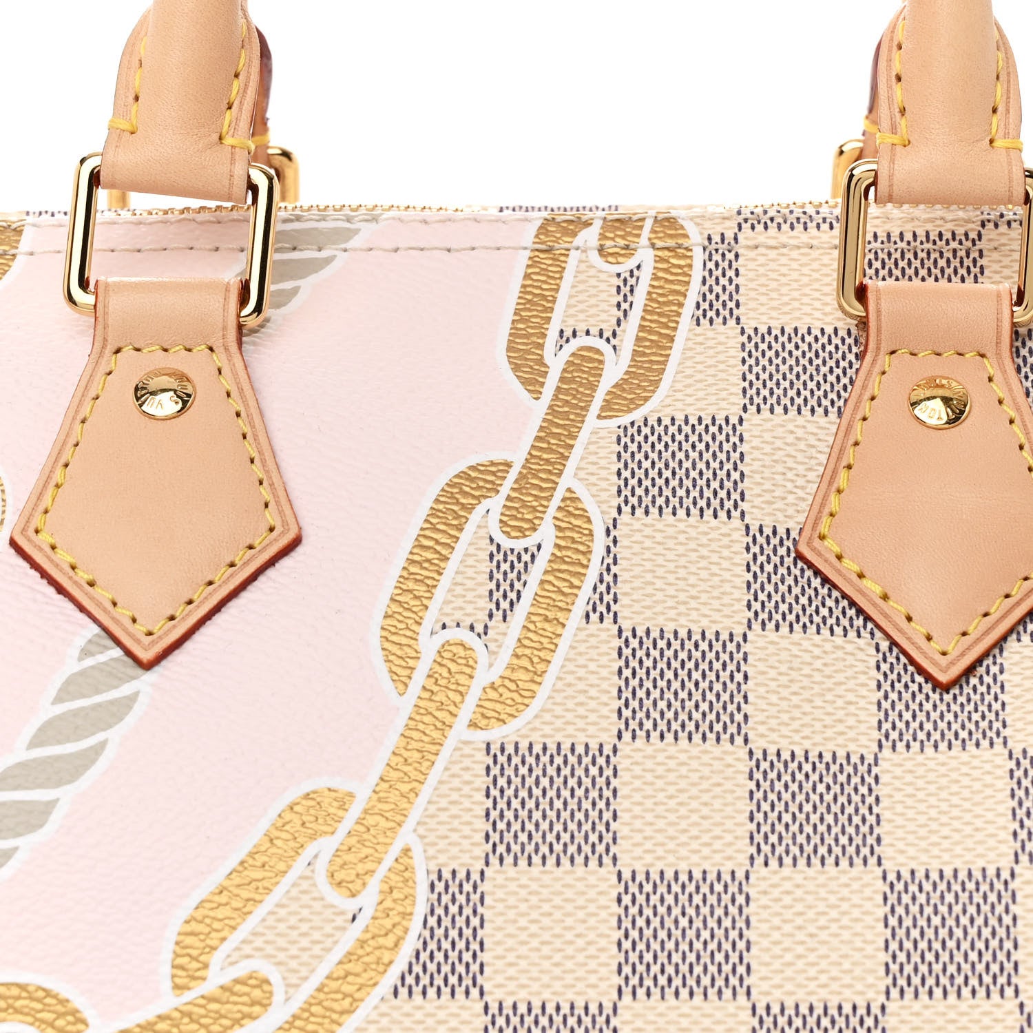 Louis Vuitton Damier Azur Nautical Speedy Bandouliere 25 7 of 9