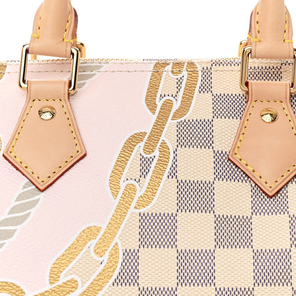 Louis Vuitton Damier Azur Nautical Speedy Bandouliere 25 7 of 9
