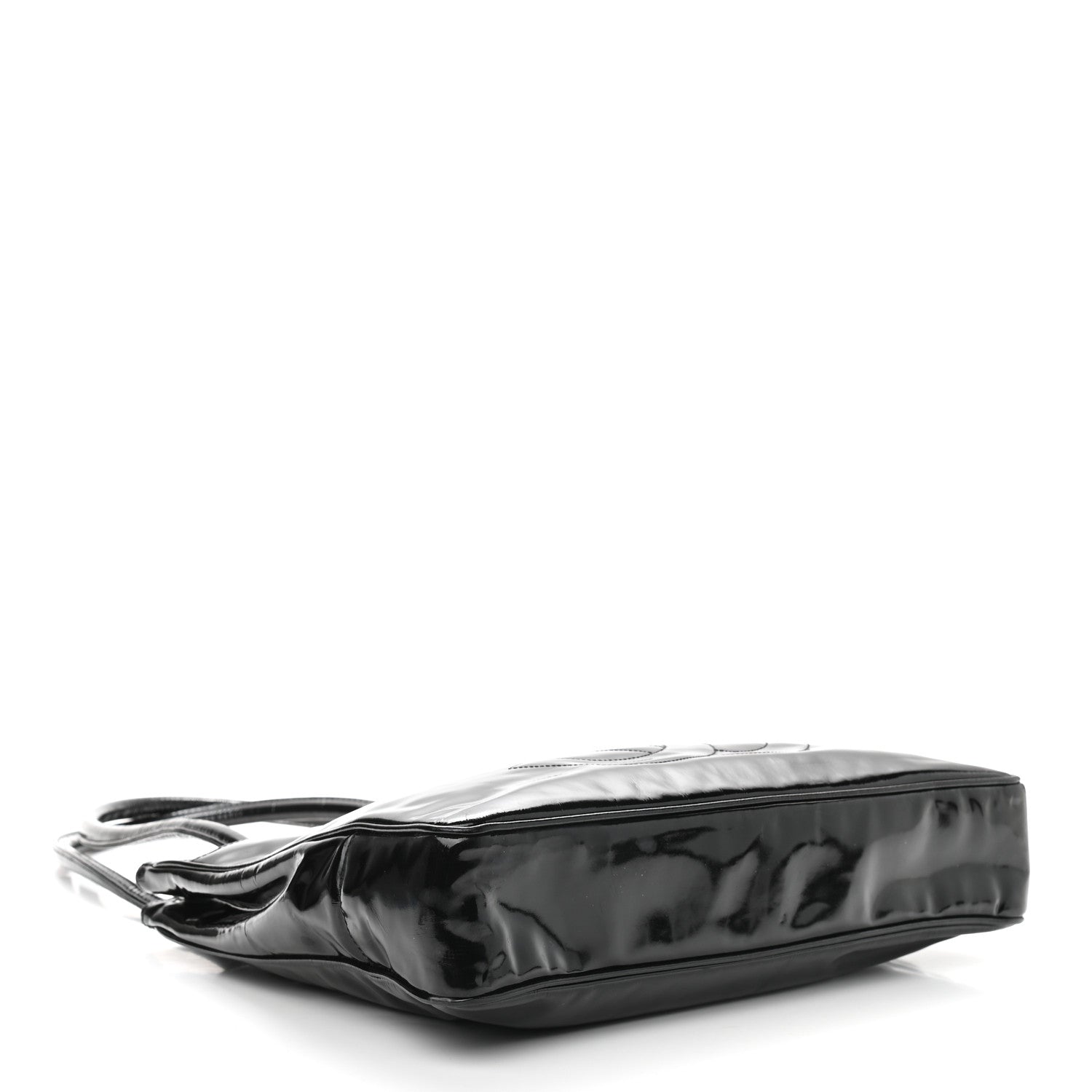 Chanel Patent CC Tote Black 3 of 8