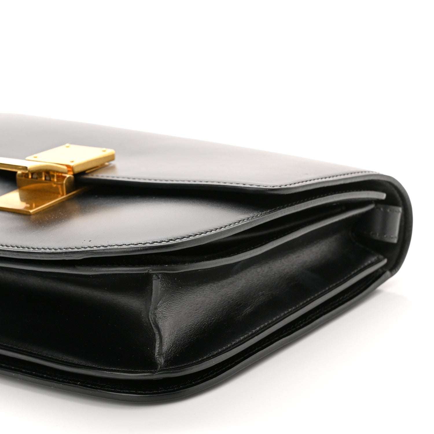 Celine Box Calfskin Medium Classic Box Flap Bag Black 11 of 11