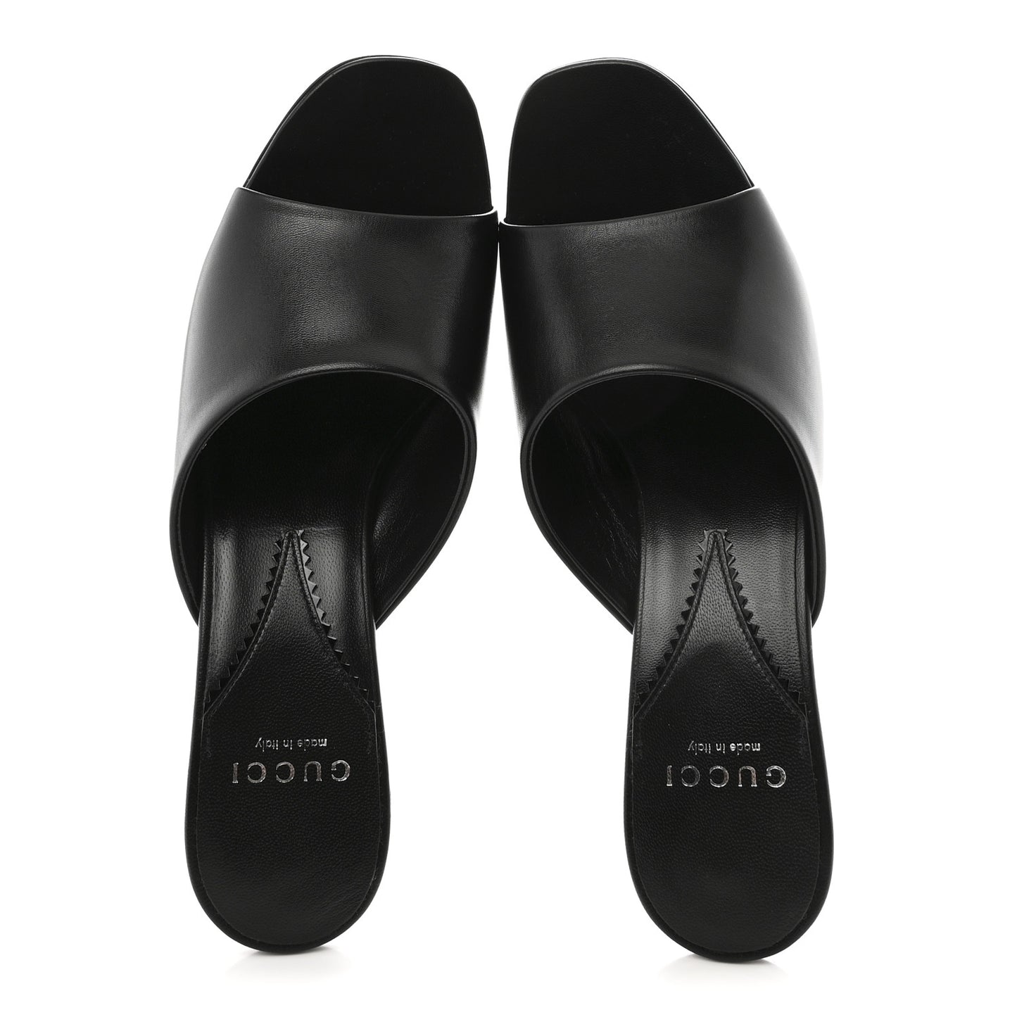 Malaga Kid Interlocking G Sandals 37.5 Black