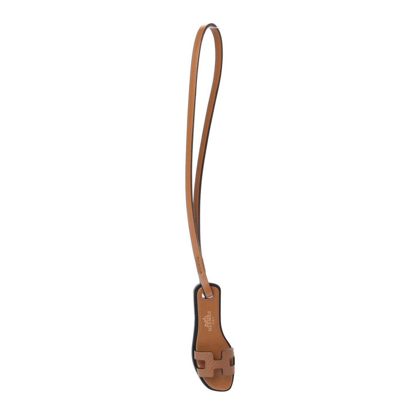 Epsom Butler Calfskin Hunter Oran Nano Bag Charm Gold