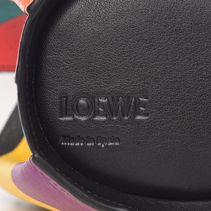 Loewe Calfskin Mini Striped Elephant Crossbody Bag Multicolor 7 of 7