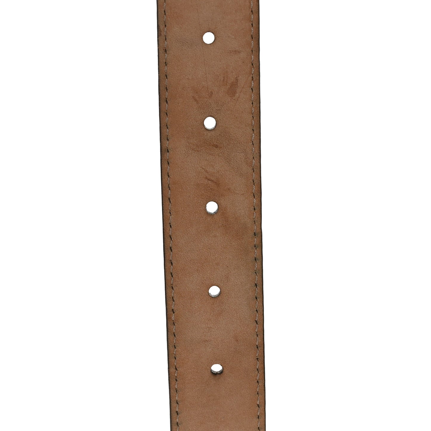 Python Sculpted GG Belt 85 34 Brown