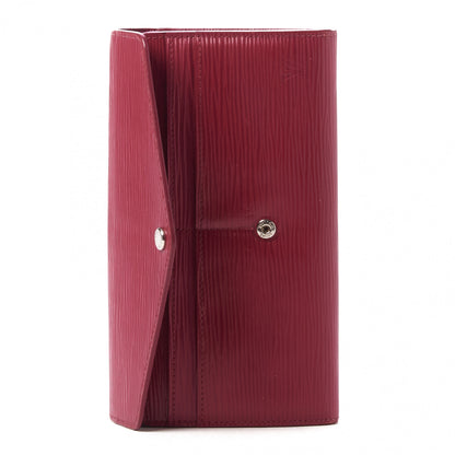 Louis Vuitton Epi Sarah Wallet NM Fuchsia 6 of 8