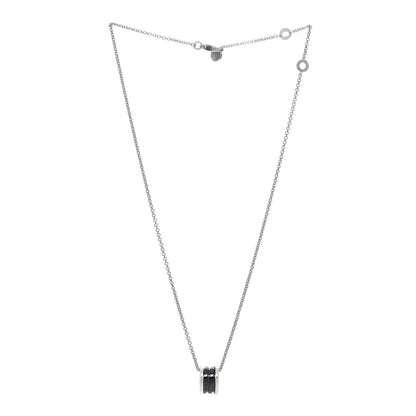 Bulgari Sterling Silver Ceramic Save The Children Pendant Necklace 3 of 4