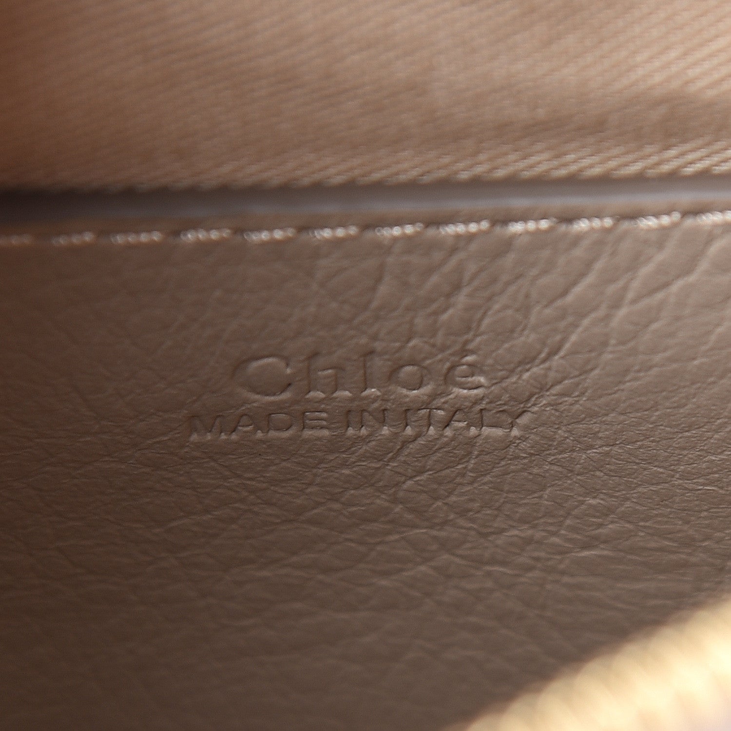 Chloe Smooth Calfskin Little Horses Embroidered Signature Belt Bag Pastel Grey 6 of 9
