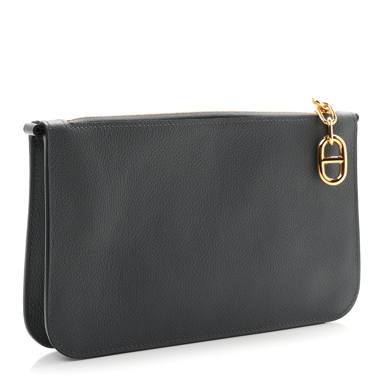Hermes Evercolor Chaine d'Ancre Zipengo Pochette To Go Bleu Orage 3 of 8