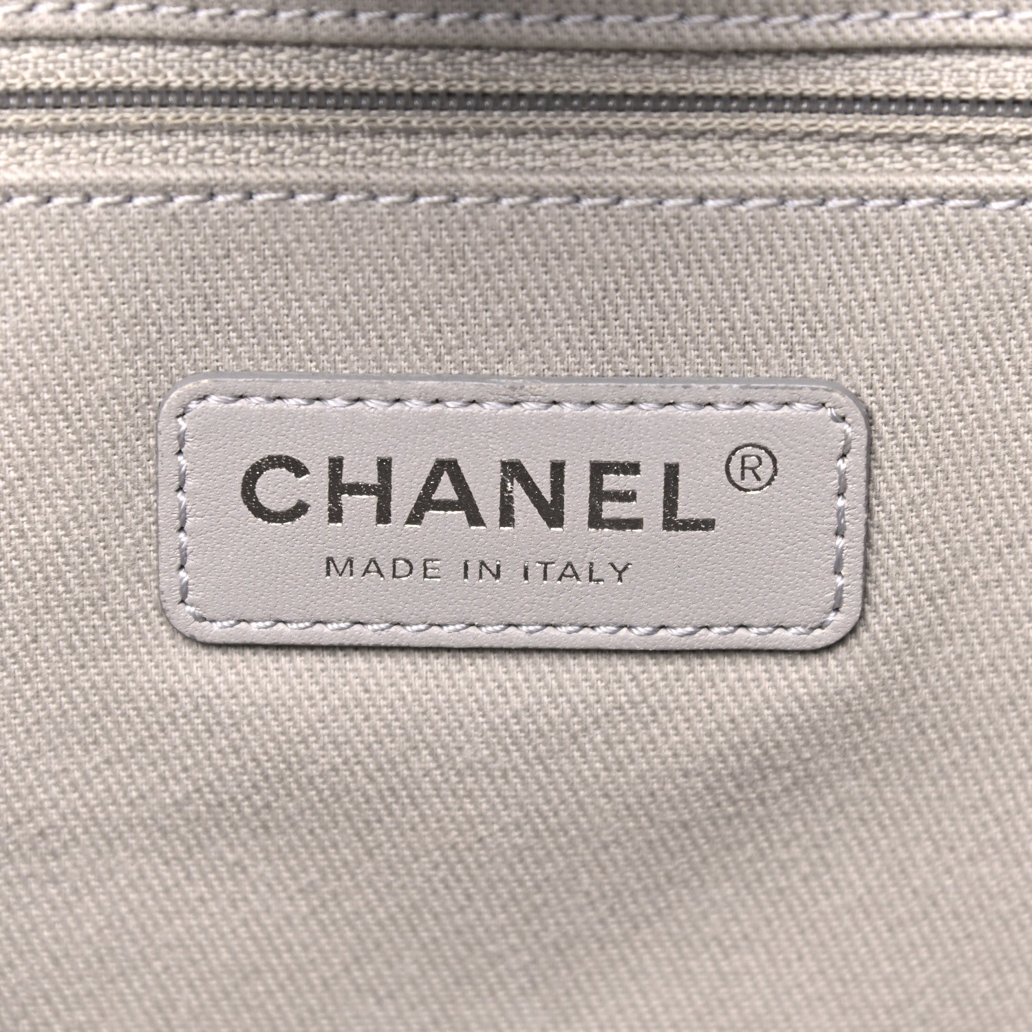 Chanel Glazed Calfskin Small Deauville Tote Black 6 of 21
