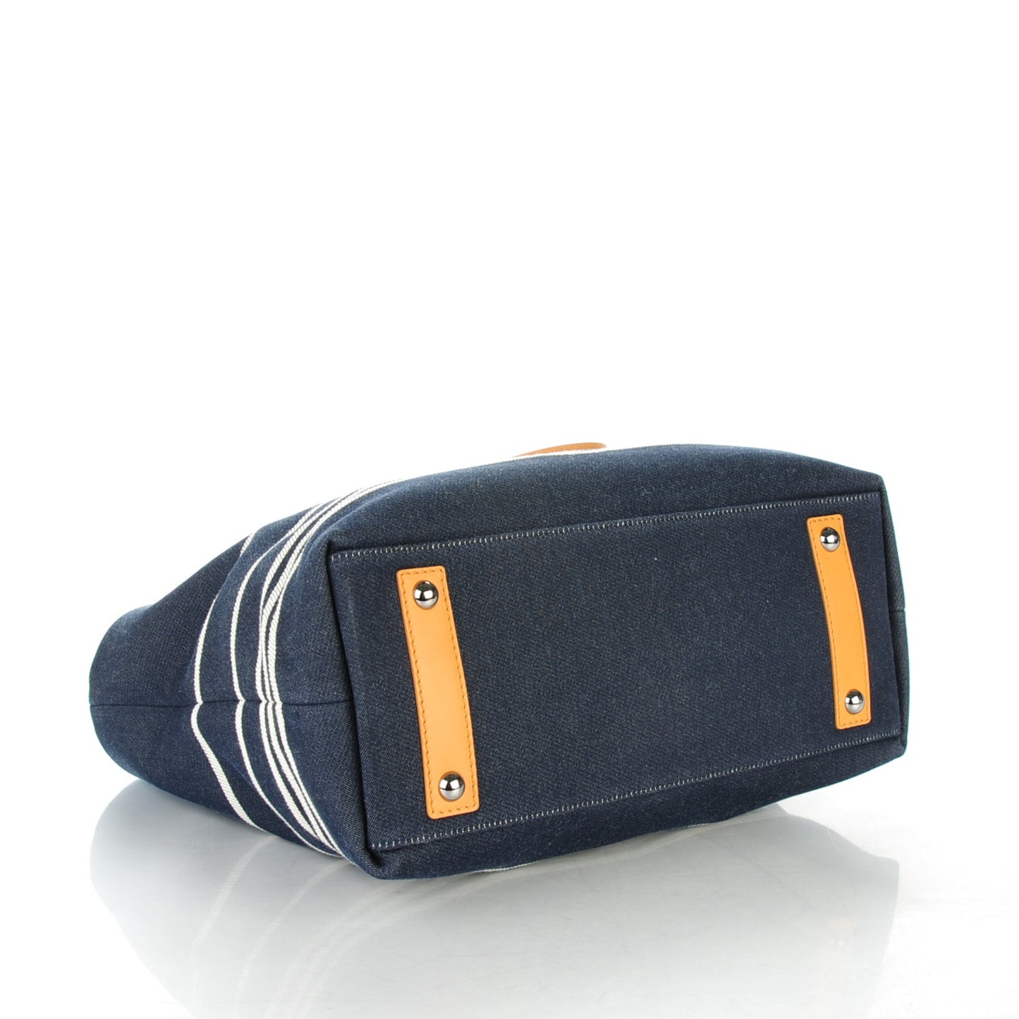 Denim Large Shopping Tote Black