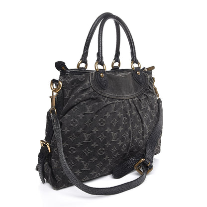 Louis Vuitton Denim Neo Cabby GM Black 4 of 8