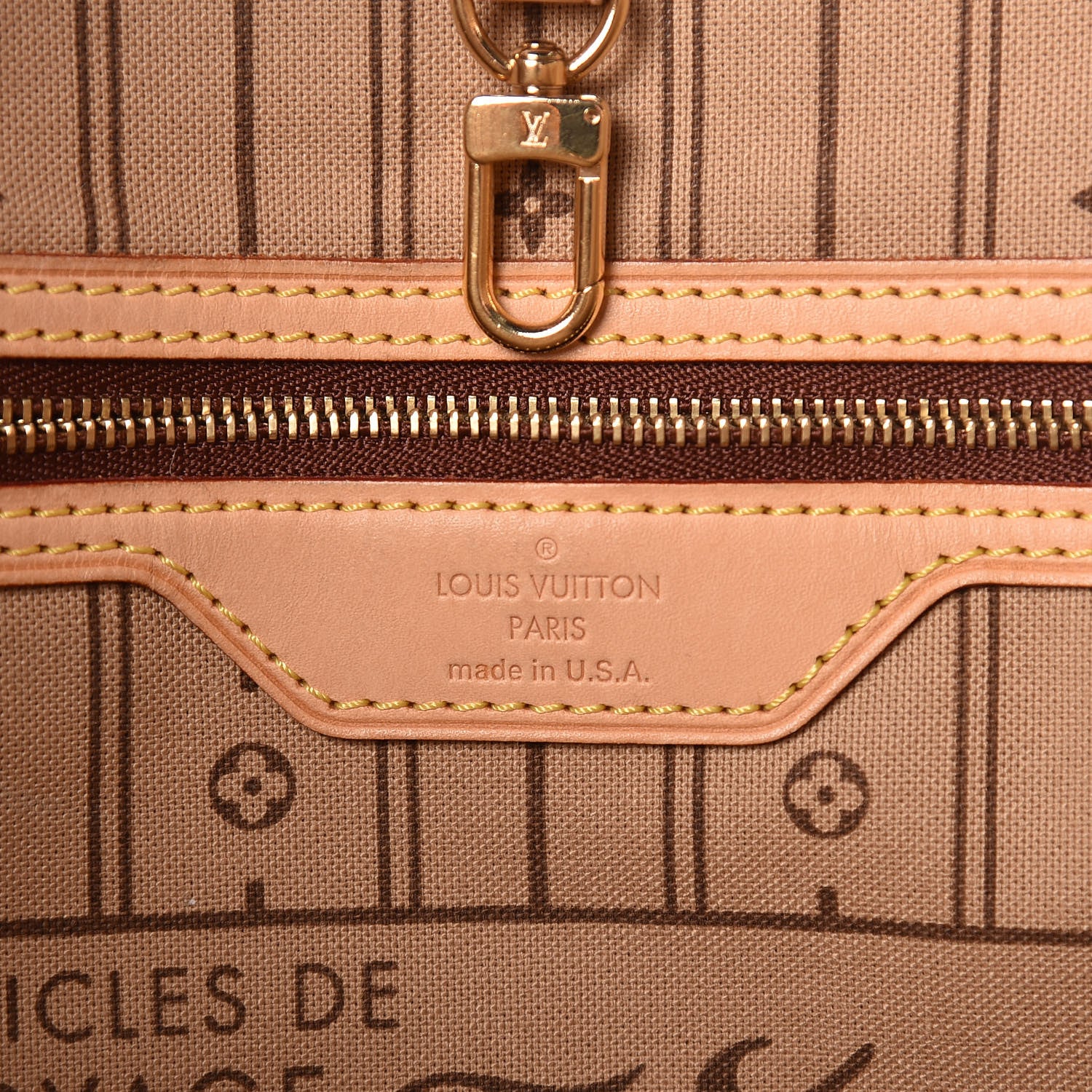 Louis Vuitton Monogram Neverfull MM 8 of 15