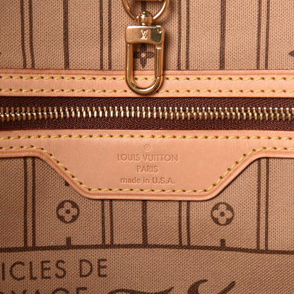 Louis Vuitton Monogram Neverfull MM 8 of 15