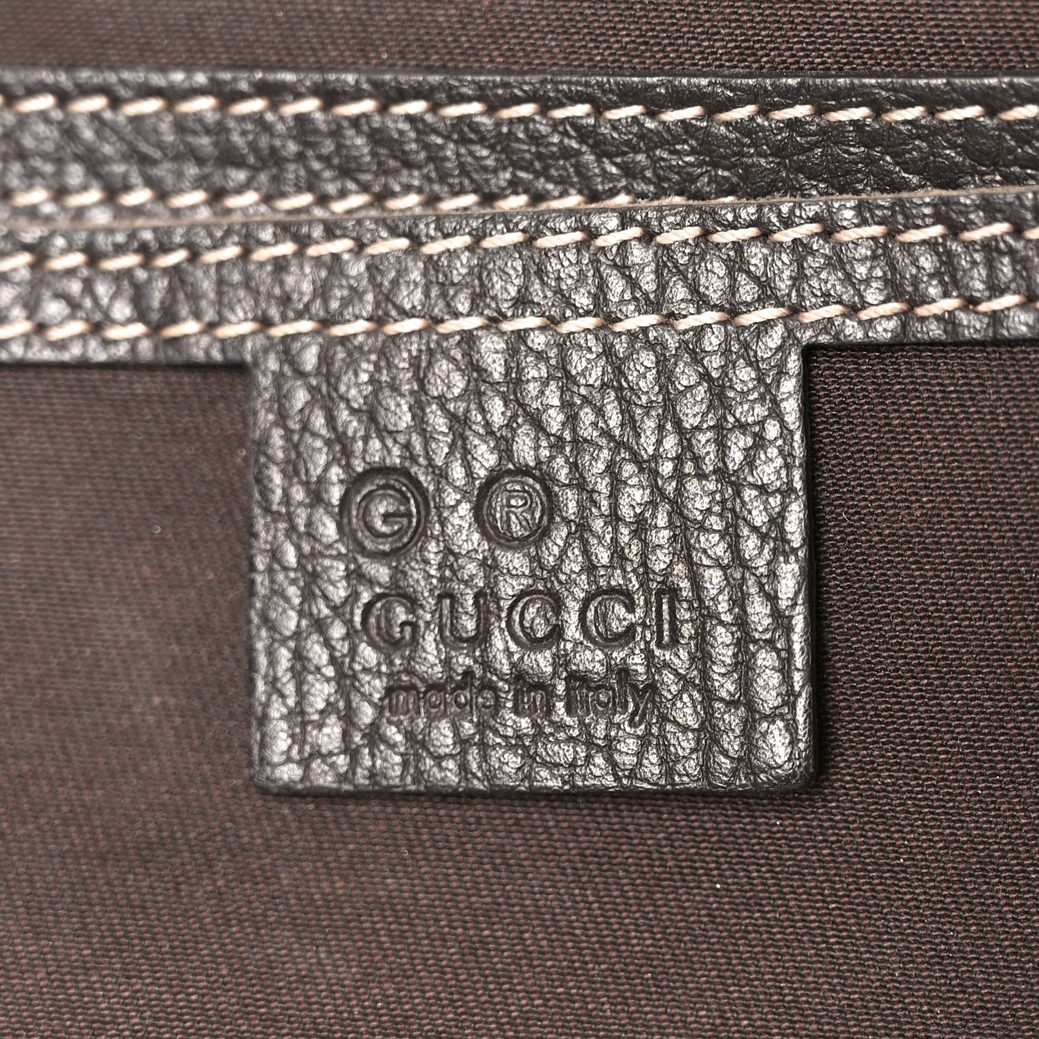 Gucci Crystal Monogram Dollar Calfskin Medium Joy Shoulder Bag Beige Ebony Testa di Moro 6 of 10