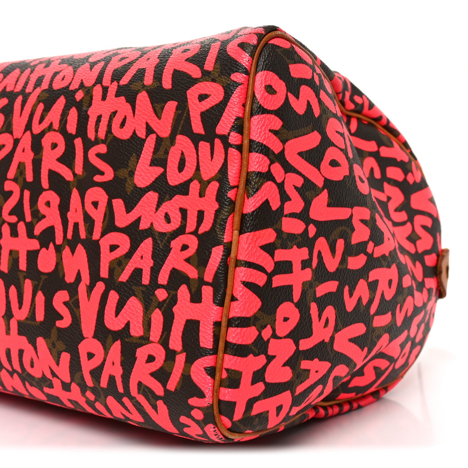LOUIS VUITTON ファンタジー イディール フサイ Louis Vuitton Monogram Graffiti Speedy 30 Fuchsia 1837542