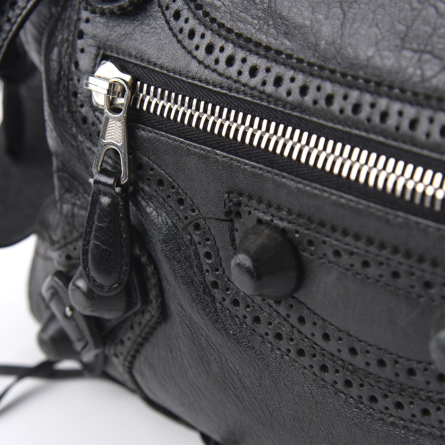 Agneau Giant Brogues Hardware City Black