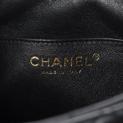 Chanel Lambskin Quilted Small Timeless Camera Case Black 6 of 10
