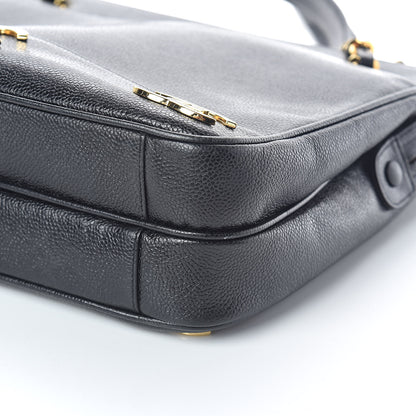 Chanel Caviar CC Shoulder Bag Black 10 of 10