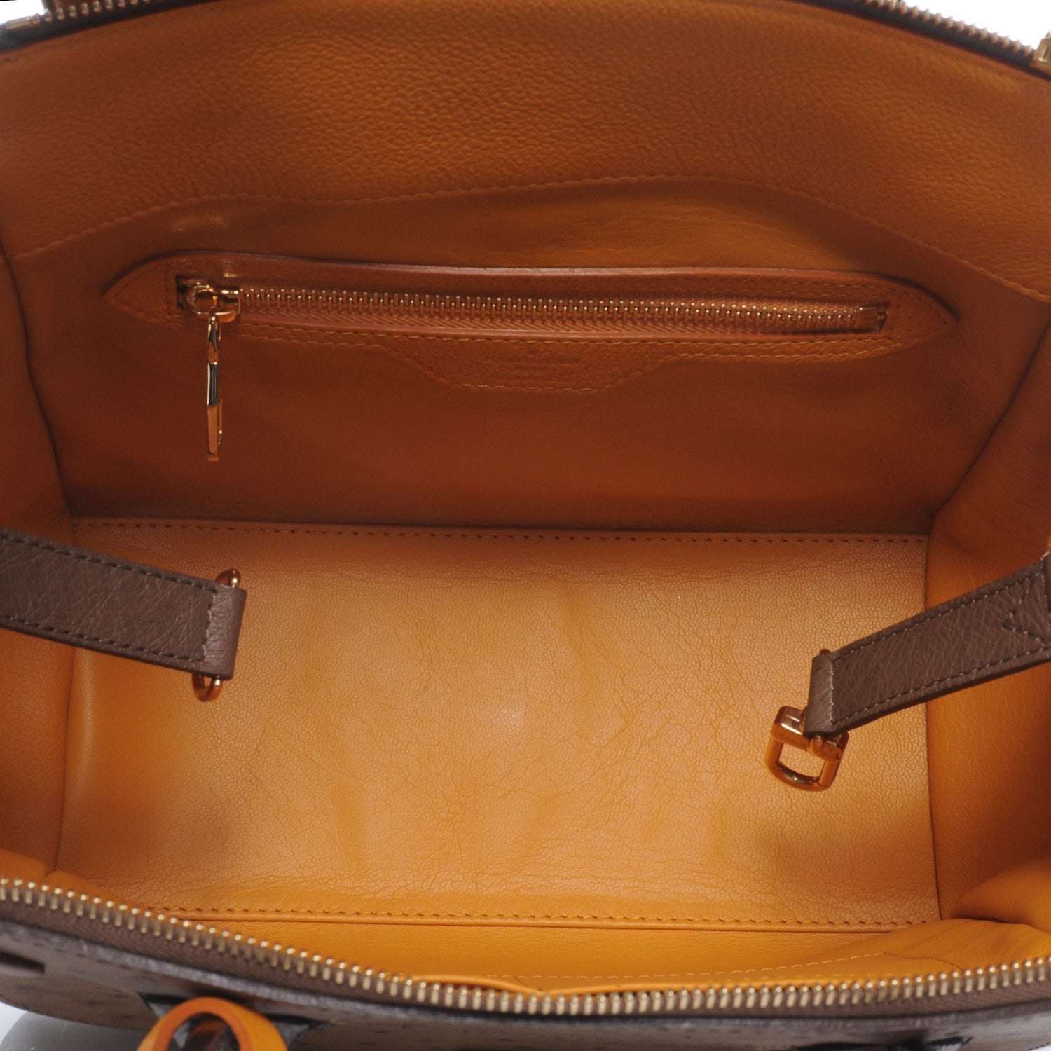 Louis Vuitton Monogram Ostrich Python Majestueux PM Yellow 5 of 7