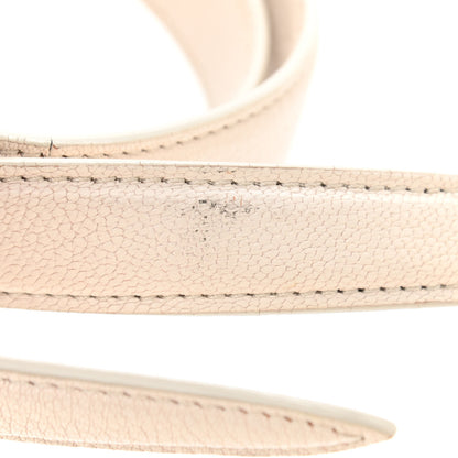 Alexander McQueen Silky Amish Grain Calfskin Box Shoulder Bag 16 White 12 of 12