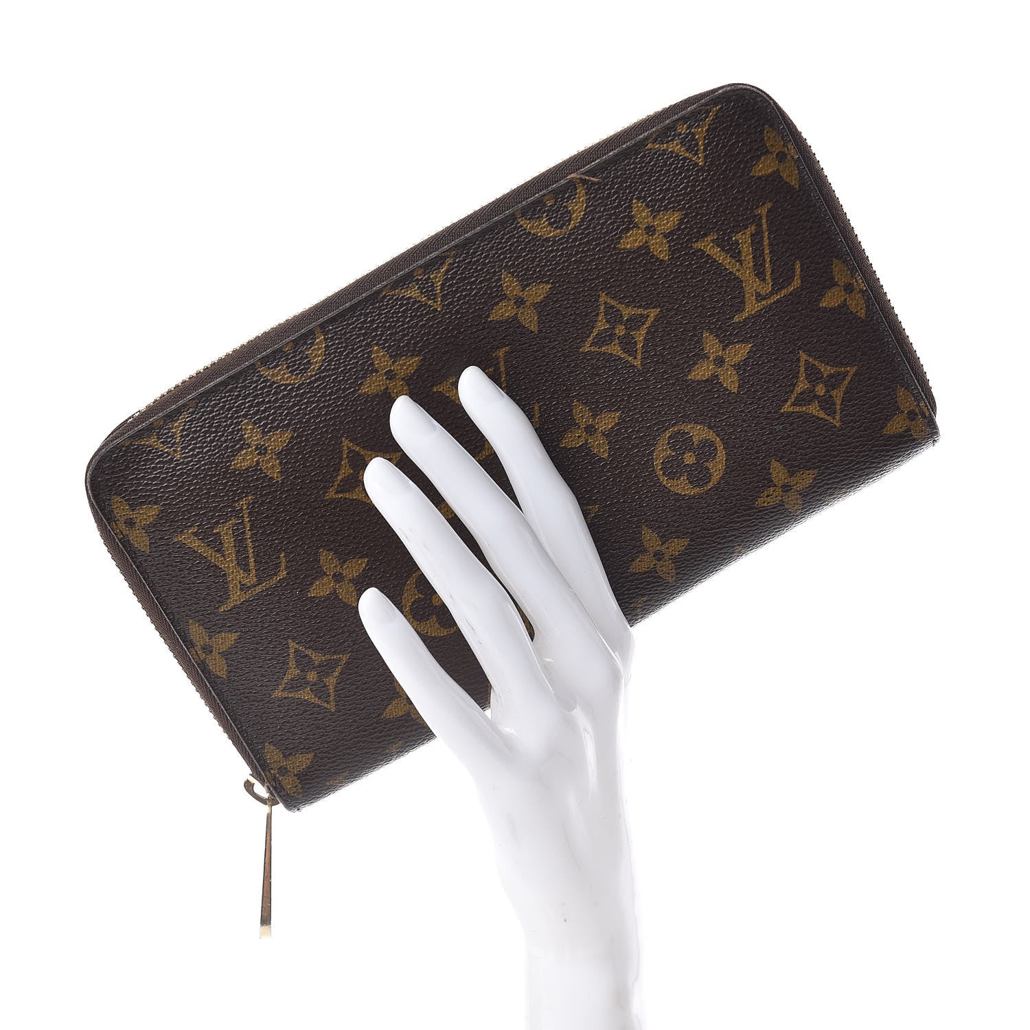 Louis Vuitton Monogram Zippy Organizer Wallet 2 of 8