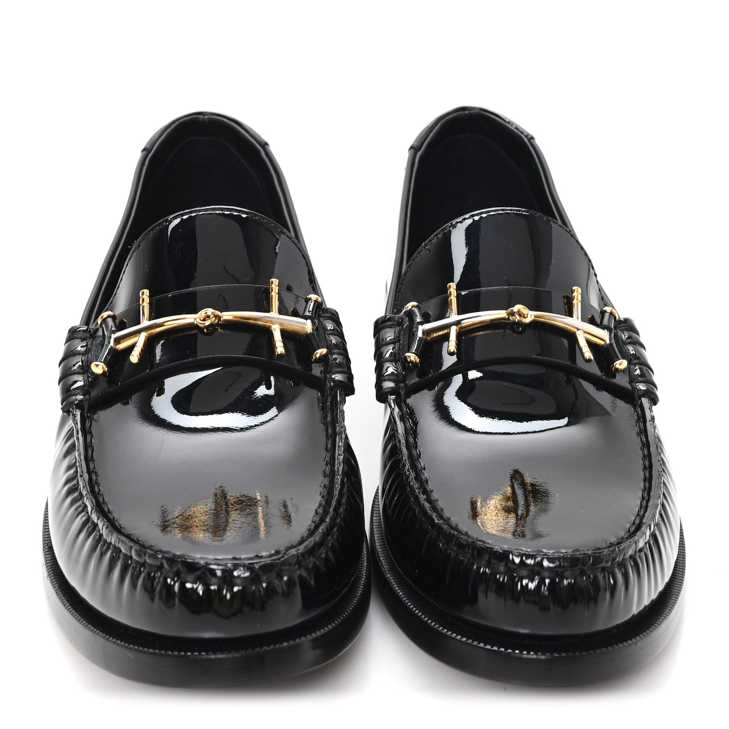 Patent Le Loafer 15 Penny Slippers 40 Black