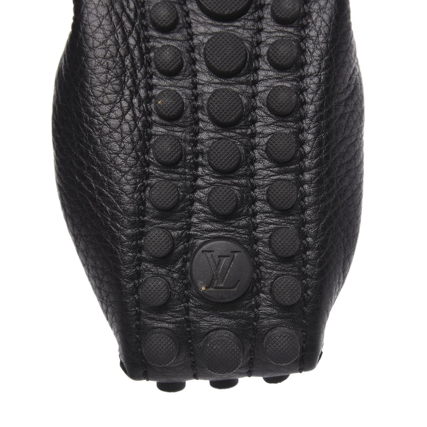 Calfskin Lemon Ballerina Flats 38 Black