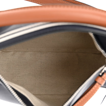 Loewe Calfskin Small Puzzle Bag Deep Blue Soft White 5 of 9