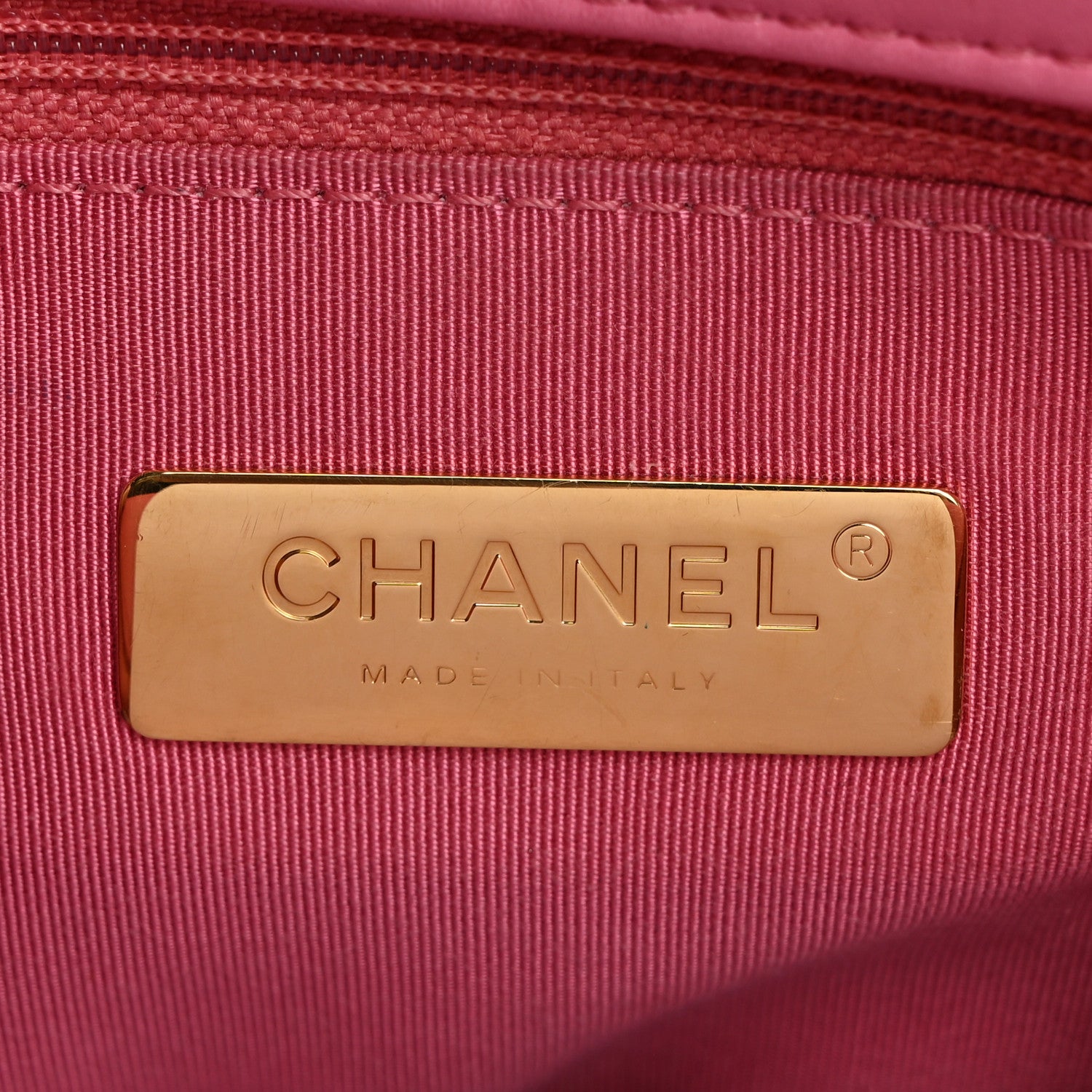 Chanel Lambskin Quilted Medium Chanel 19 Flap Pink 6 of 11