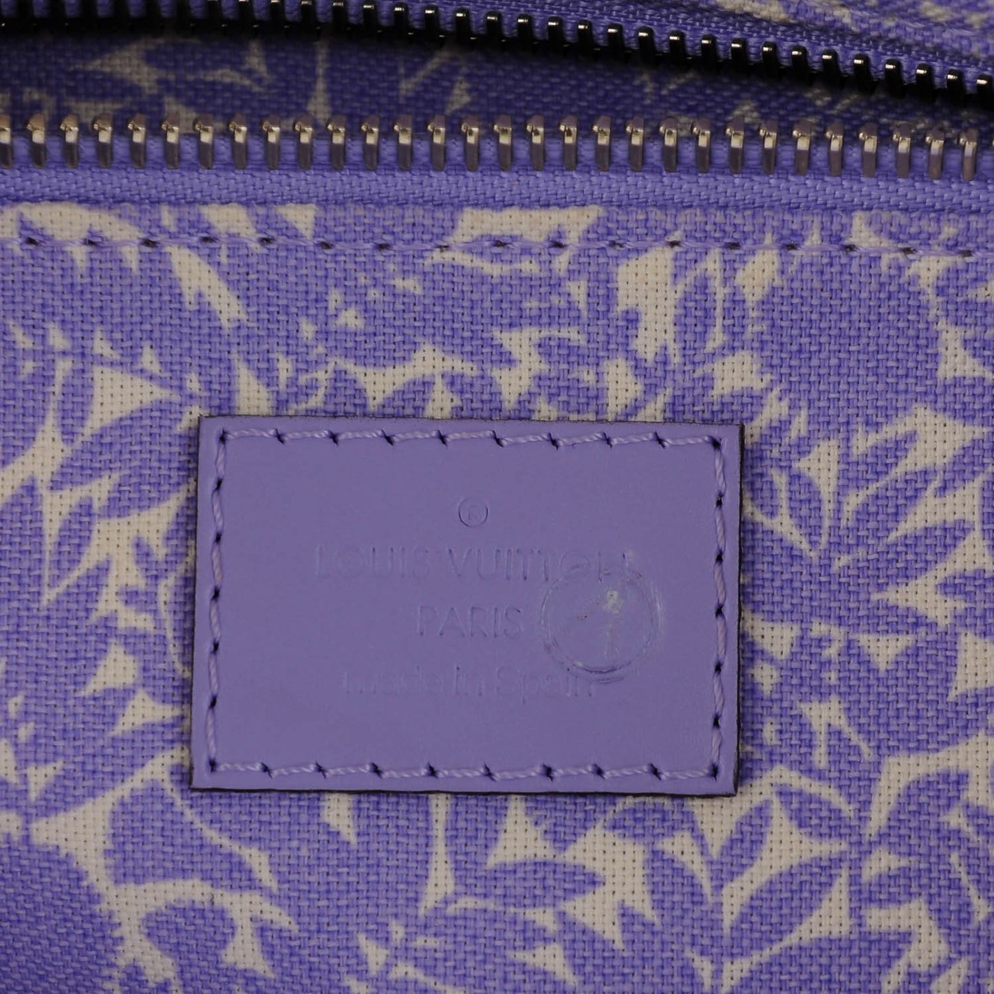 Toile Articles de Voyage Cabas MM Lilac