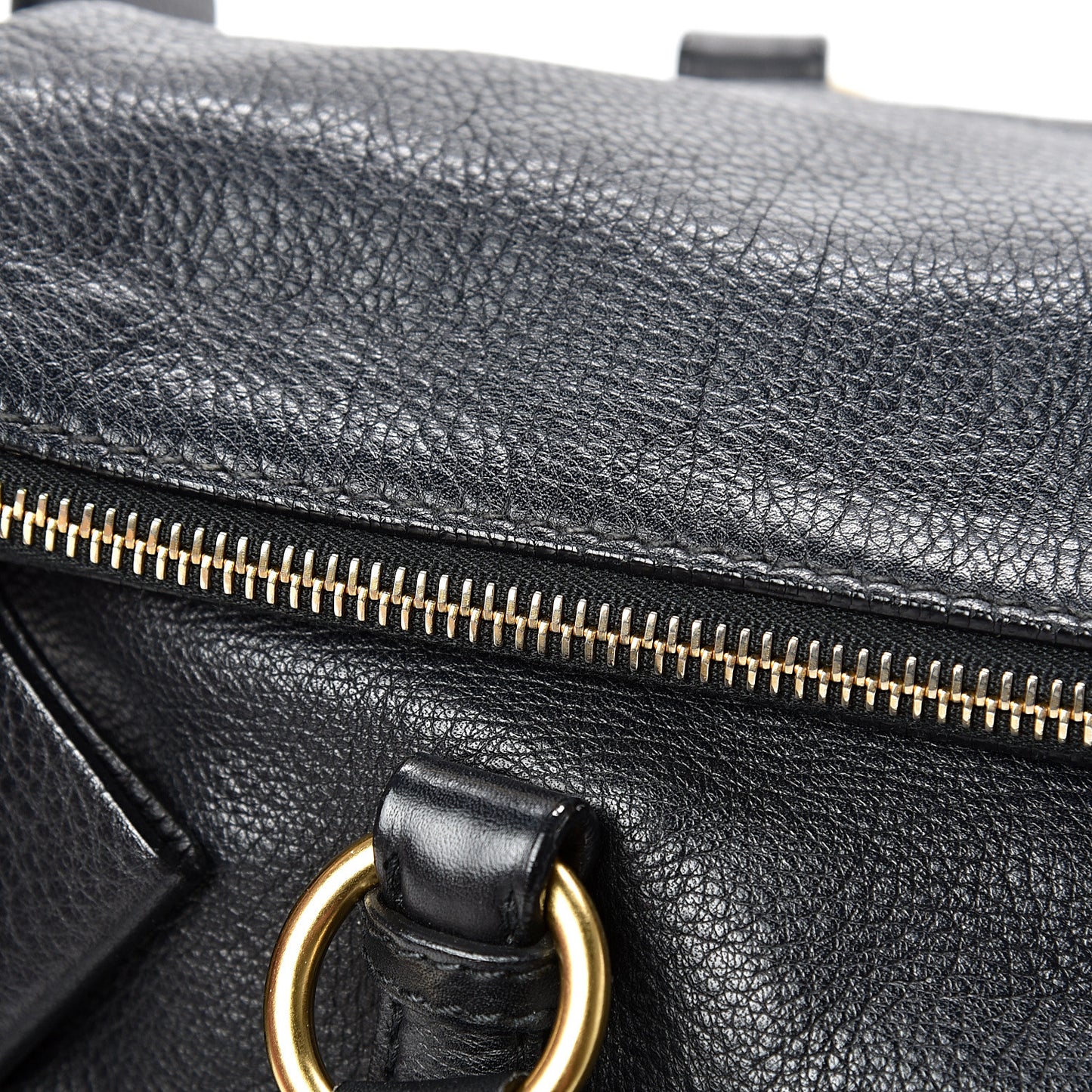 Vitello Medium Bow Bag Black