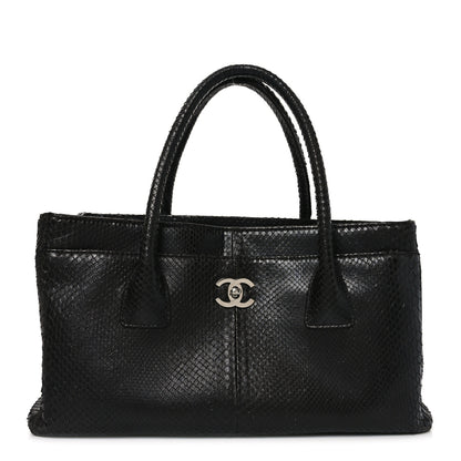 Chanel Snakeskin Executive Cerf Shopper Tote Black 1 of 12