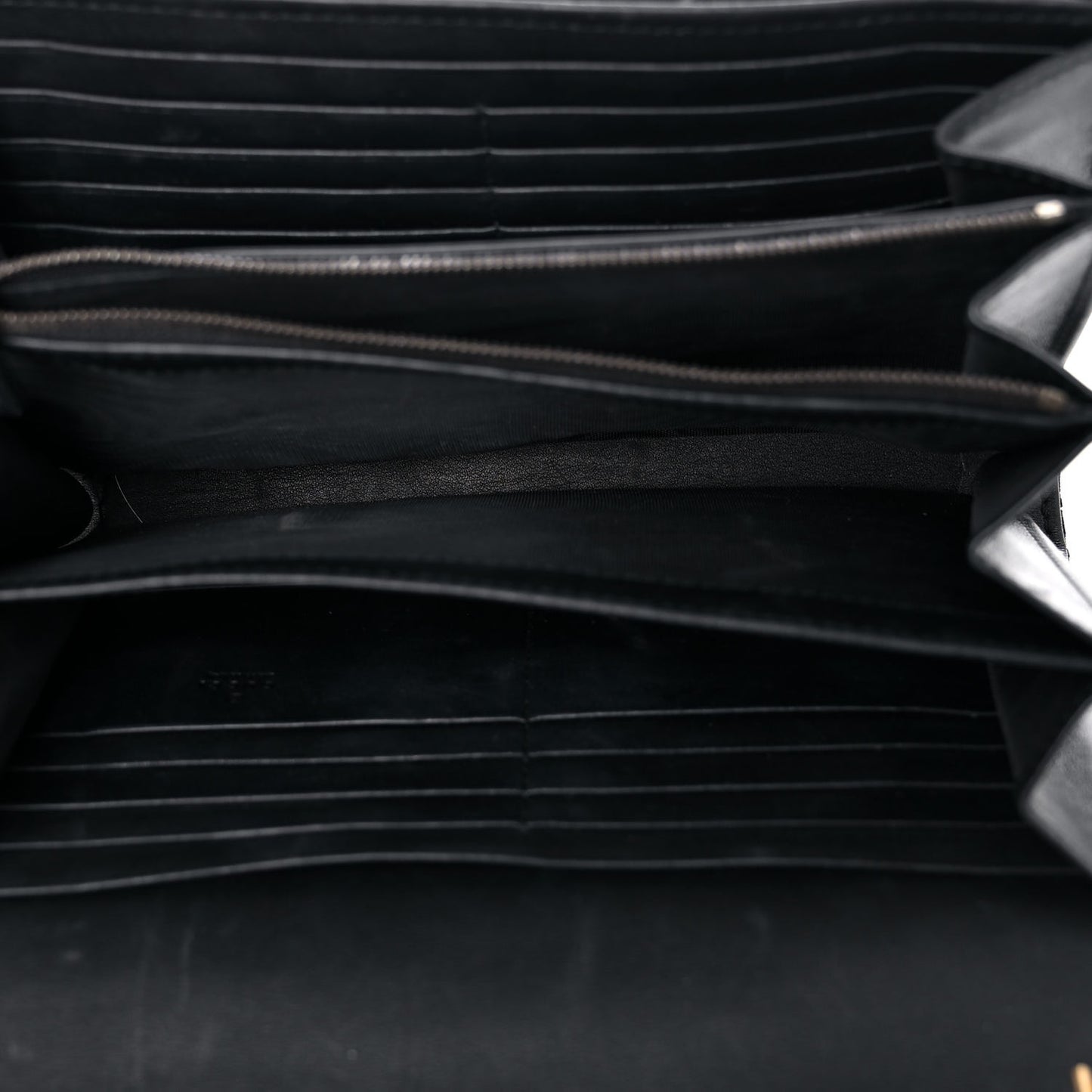 Velvet Matelasse GG Marmont Chain Wallet Black