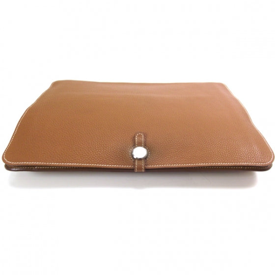 Hermes Togo Dogon Documents Case Gold 4 of 8