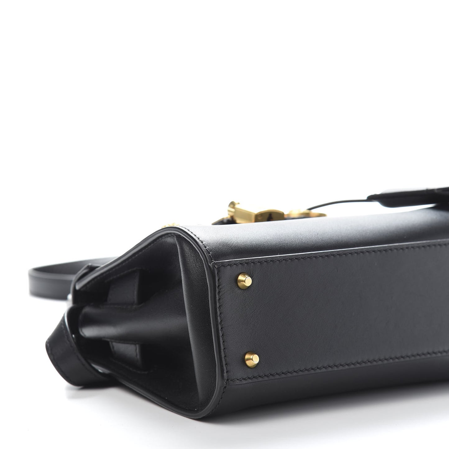 Calfskin Small Icon Handbag Black