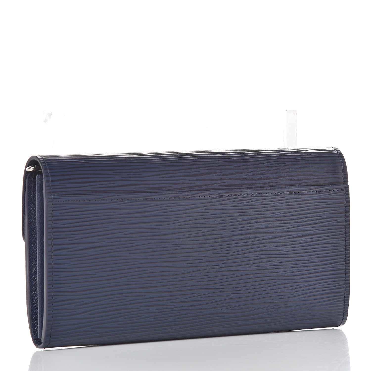 Louis Vuitton Epi Sarah Wallet NM Indigo 3 of 12