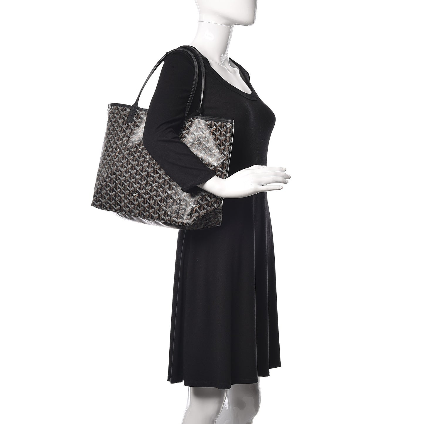 Goyardine Saint Louis PM Black
