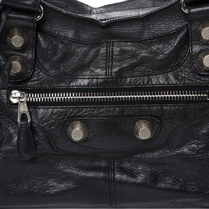 Balenciaga Agneau Giant 21 Silver Hardware Part Time Black 7 of 23
