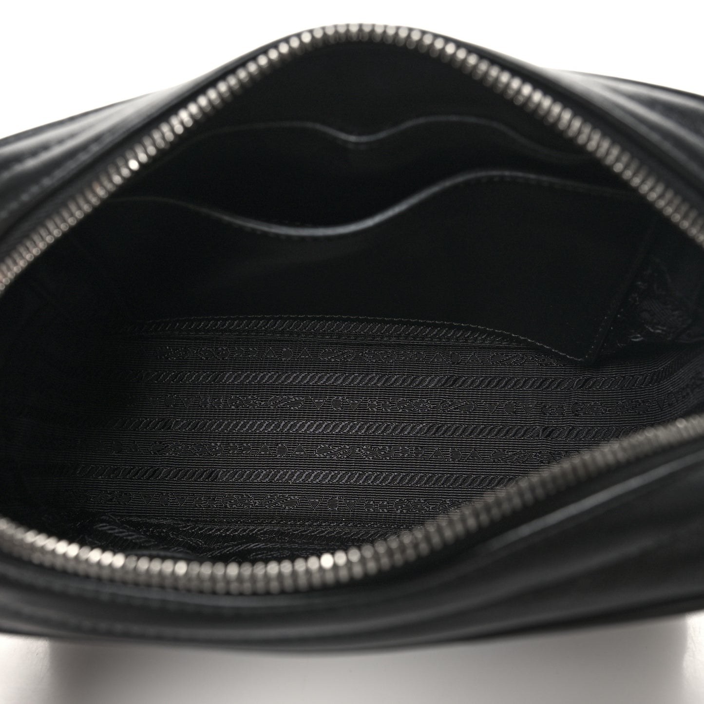 Soft Calfskin Diagramme Camera Bag Black